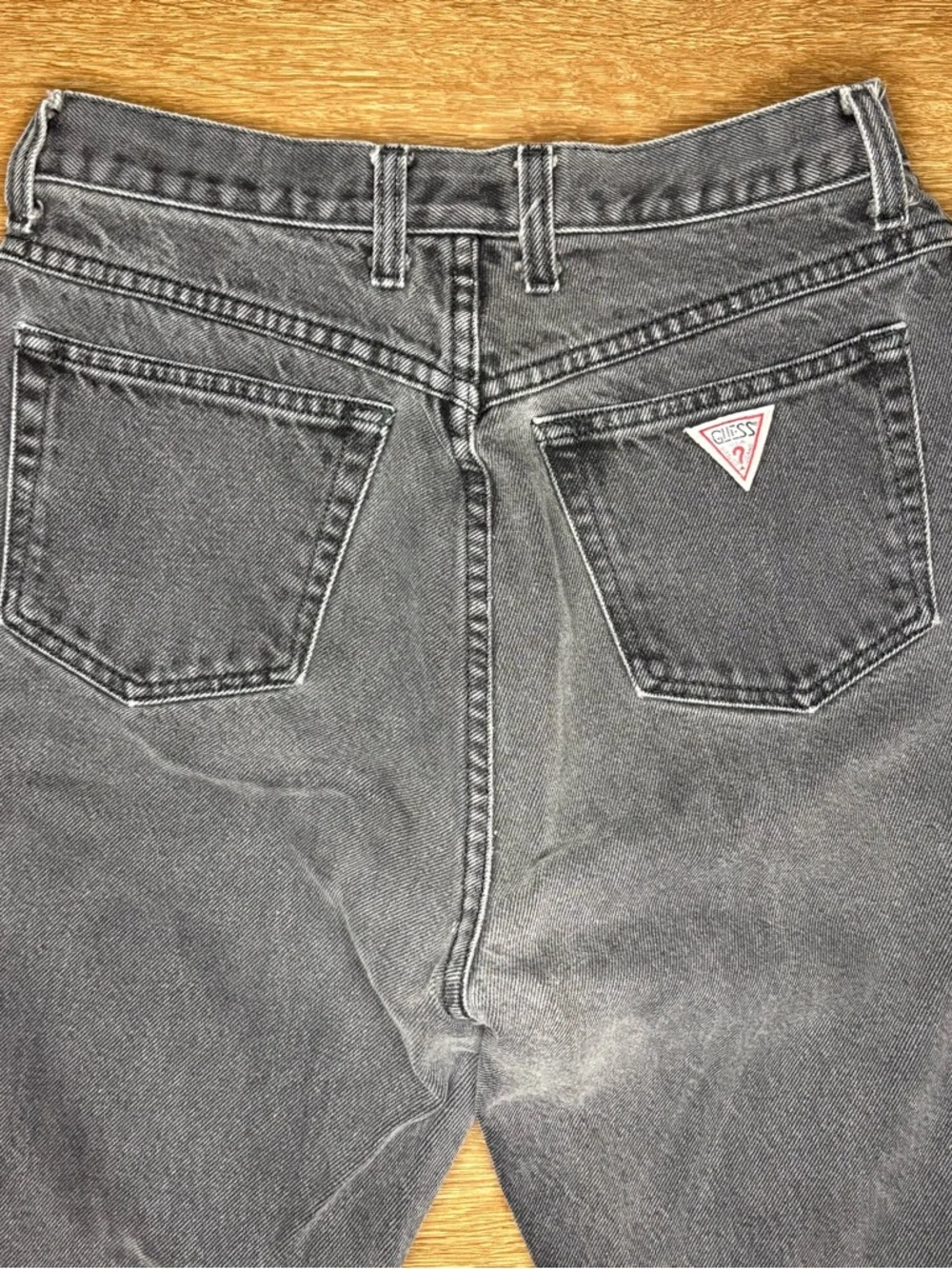 Vintage Guess by Georges Marciano Women’s Black Jeans Size 32 - Picture 5 of 5